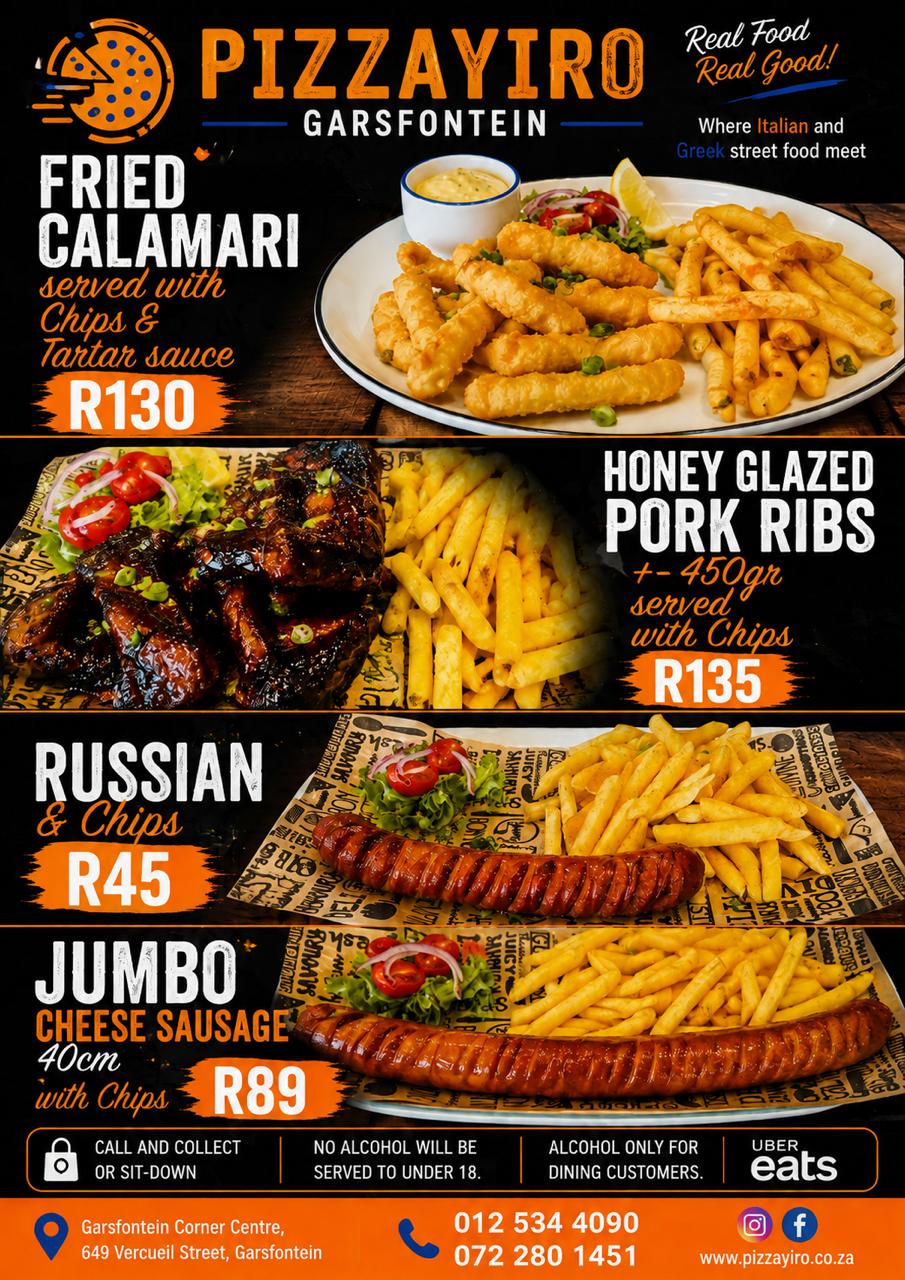 Grill & Fried Specials flyer